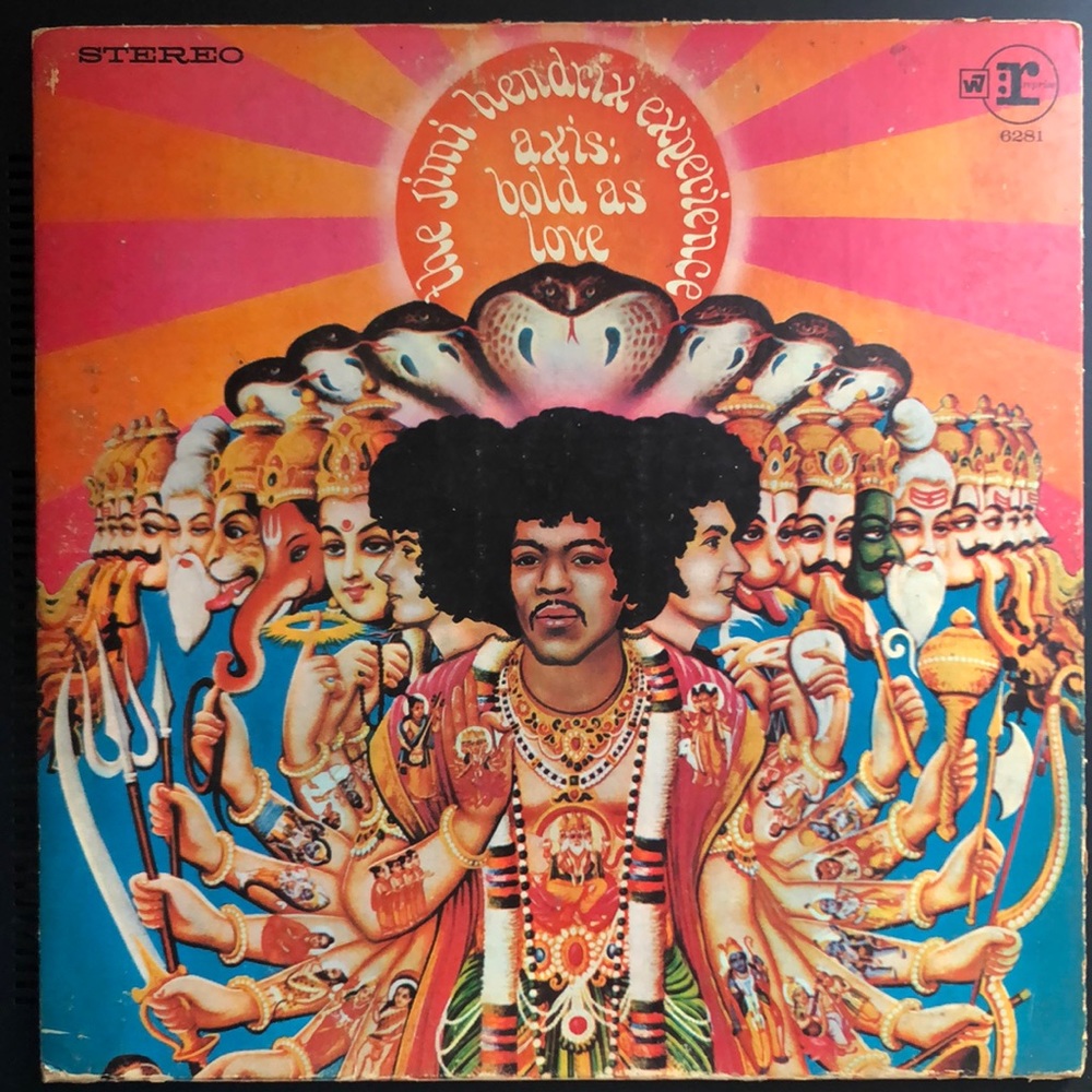 Jimi Hendrix Experience Axis: Bold As Love Vinyl Lp '68